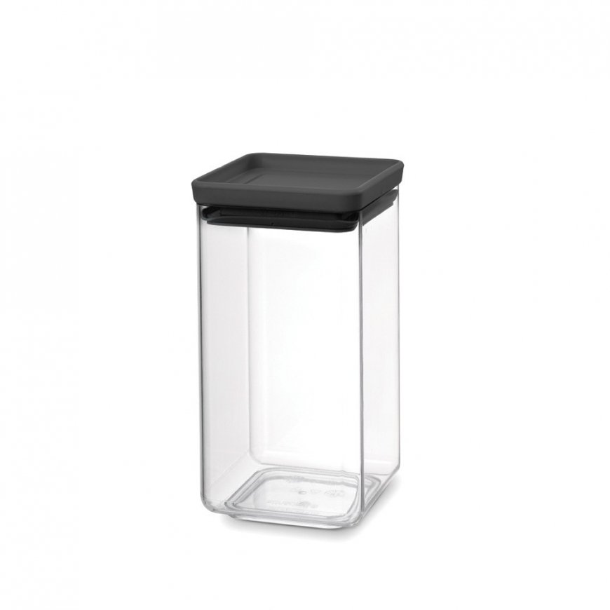 Brabantia Tasty+ Квадратный Пластик Черный, Прозрачный