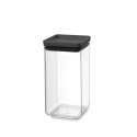 Brabantia Tasty+ Квадратный Пластик Черный, Прозрачный Brabantia Tasty+ Квадратный Пластик Черный, Прозрачный