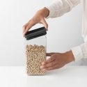 Brabantia Tasty+ Neliö Muovi musta, Läpinäkyvä Brabantia Tasty+ Neliö Muovi musta, Läpinäkyvä