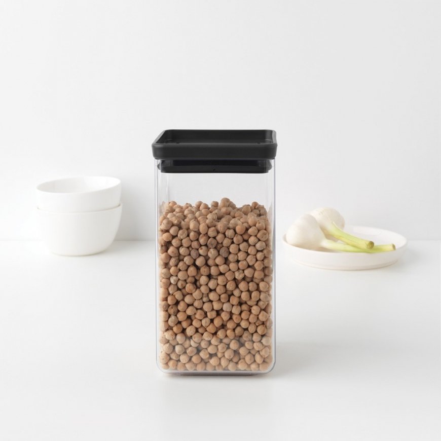 Brabantia Tasty+ Квадратный Пластик Черный, Прозрачный – 3