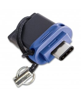 Verbatim Dual - USB 3.0 Drive 64 GB - USB-C / USB-A - Blue