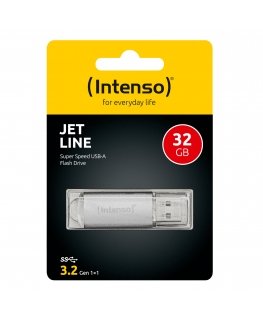 Intenso MEMORY DRIVE FLASH USB3.2 32GB/3541480 USB flash drive USB Type-A 3.2 Gen 1 (3.1 Gen 1) Silv