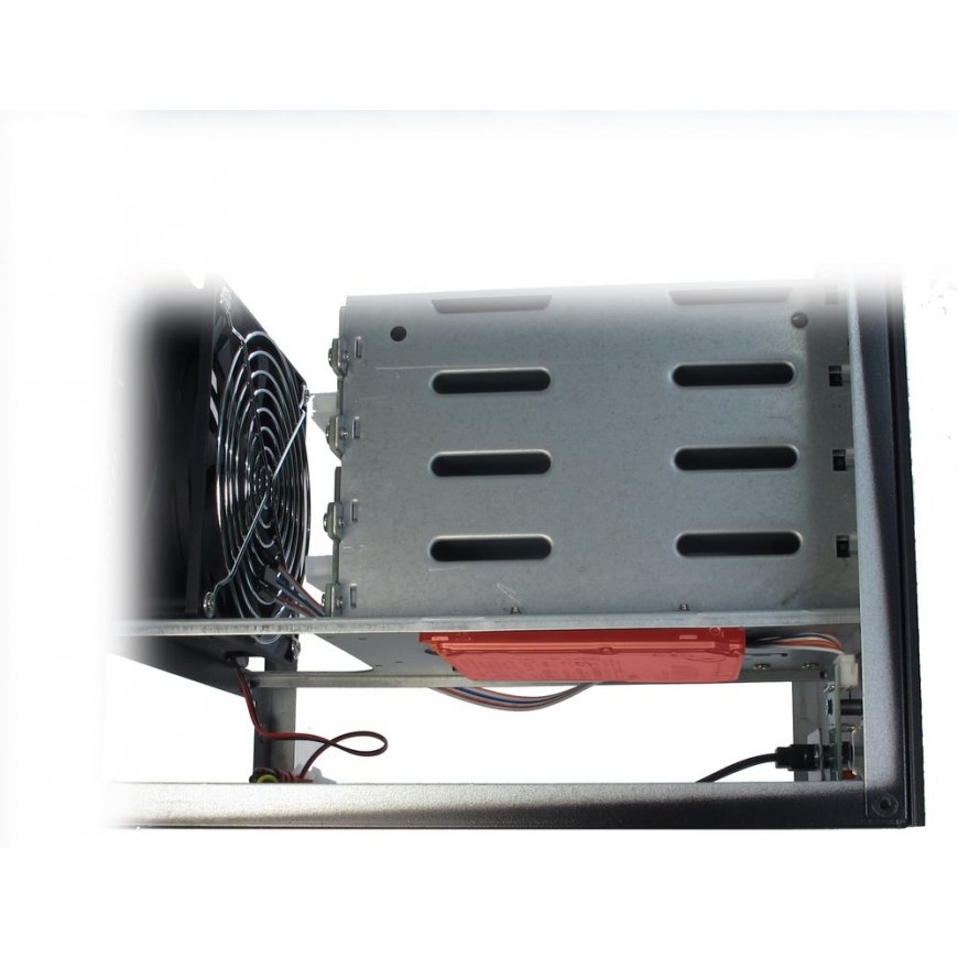 Inter-Tech SC-4004 Small Form Factor (SFF) Melns – 5