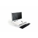 BakkerElkhuizen FlexDesk 630N копи-холдер Акриловый, Пластик, Прорезиненный, Стальной Прозрачный, Бе BakkerElkhuizen FlexDesk 630N копи-холдер Акриловый, Пластик, Прорезиненный, Стальной Прозрачный, Бе
