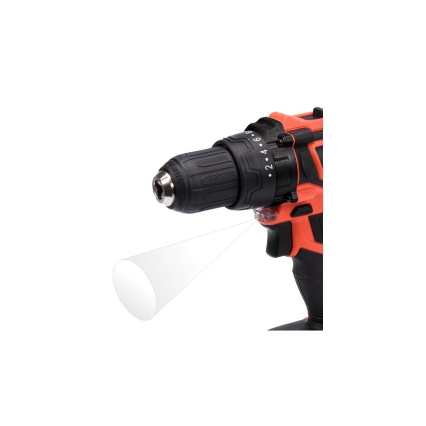 Yato YT-82795 drill 2000 RPM Keyless 1.2 kg Black, Red – 4