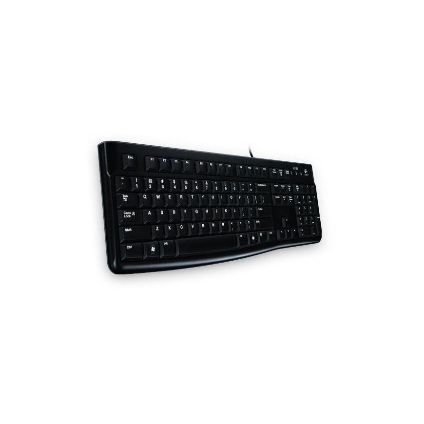 Logitech Keyboard K120 for Business näppäimistö USB QWERTZ Saksa musta