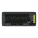 Logitech 920-013071 klaviatuur Universaalne Bluetooth QWERTY US rahvusvaheline Grafiit, Roheline