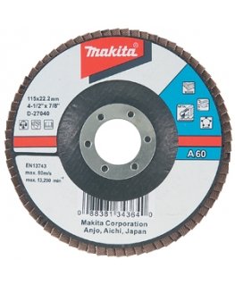 Makita D-27084 pyörivä monitoimityökalu hiontaan & hiontatarvike Metalli, Muovi, Puu Hiomalaikka