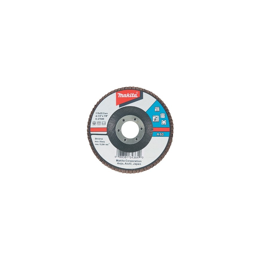 Makita D-27084 rotācijas instrumentu slīpēšanas piederums
