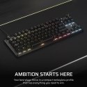 Corsair K70 CORE TKL tastatūra Speļu USB QWERTZ Vācu Melns