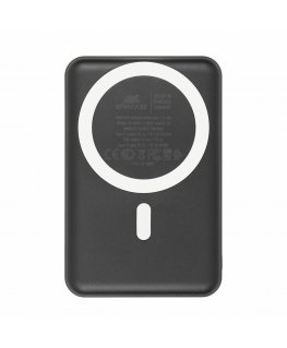Rivacase VA2604 akupank Liitiumpolümeer (LiPo) 10000 mAh Traadita laadimine Must