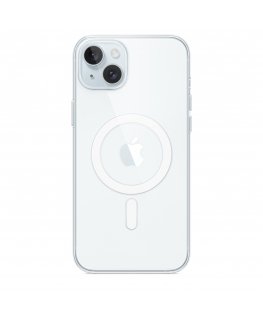 Apple iPhone 15 Plussan kirkas kuori MagSafella