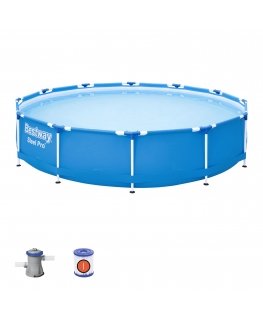 Bestway Steel Pro 56681 maapealne bassein Raamiga bassein Ümmargune 6473 l Sinine