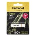 Intenso Green Line USB zibatmiņa 64 GB USB Type-A 3.2 Gen 1 (3.1 Gen 1) Bēšs, Brūns Intenso Green Line USB zibatmiņa 64 GB USB Type-A 3.2 Gen 1 (3.1 Gen 1) Bēšs, Brūns