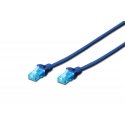 Digitus DK-1512-010/B verkkokaapeli Sininen 1 m Cat5e U/UTP (UTP)