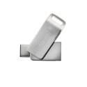 Intenso cMobile Line USB zibatmiņa 32 GB USB Type-A / USB Type-C 3.2 Gen 1 (3.1 Gen 1) Sudrabs