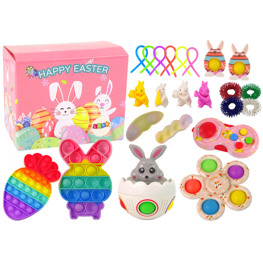 Lean Toys Easter Sensory Toy Set with Pop It