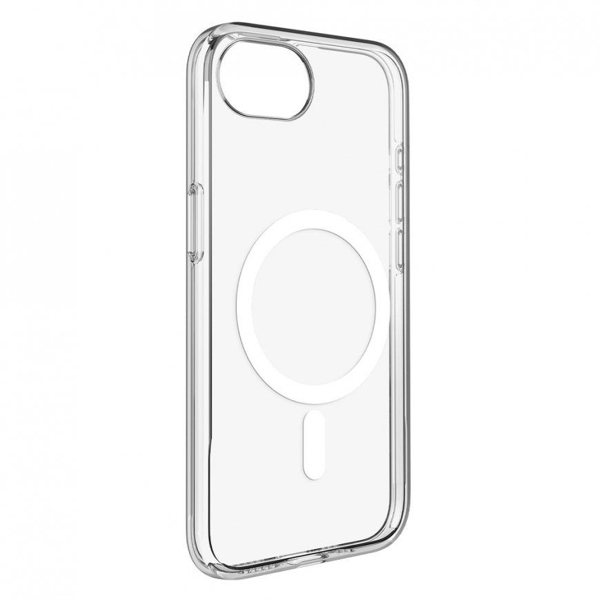PURO Lite Mag Cover for iPhone 16e Transparent