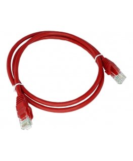 Alantec KKU5CZE0.25 tīkla kabelis Sarkans 0,25 m Cat5e U/UTP (UTP)