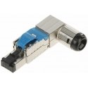 TST SUOJATU KULMAMODULAARINEN PISTOKE RJ45/FTP6A-HAND-KAT TST SUOJATU KULMAMODULAARINEN PISTOKE RJ45/FTP6A-HAND-KAT