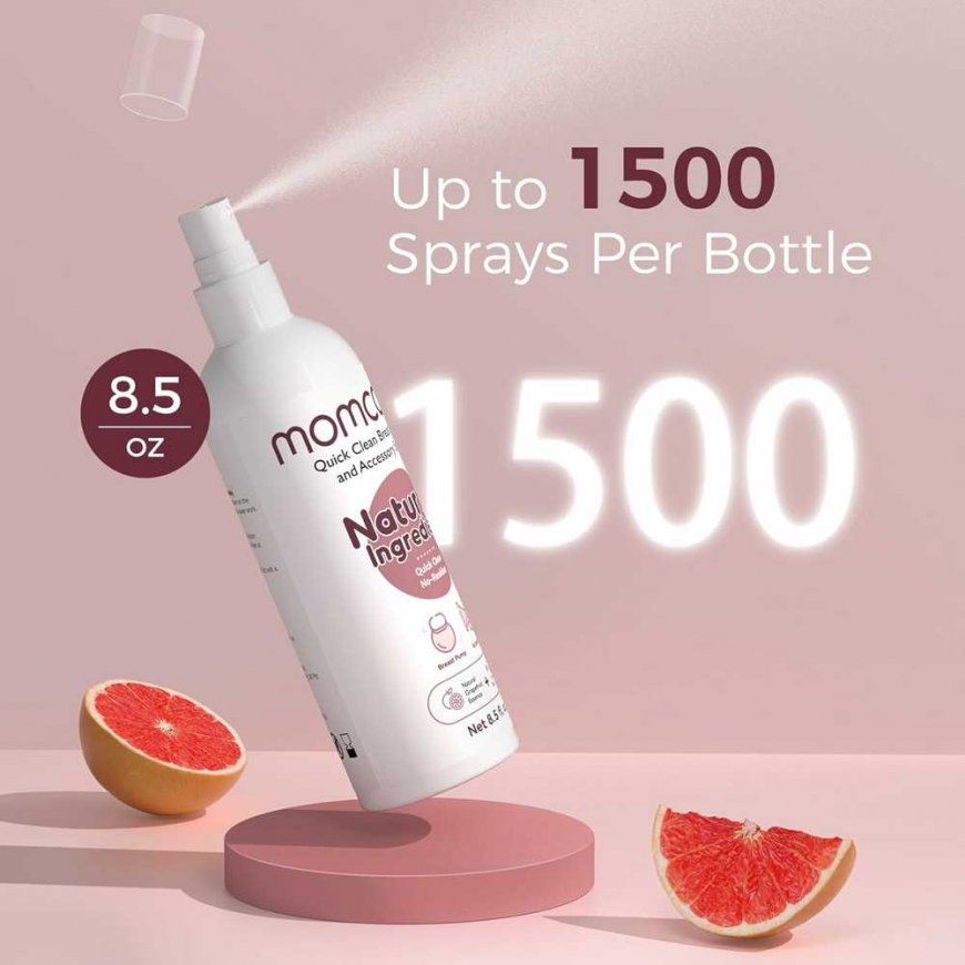 MOMCOZY PORTABLE BREASTFEEDING SPRAY CLEANER – 2