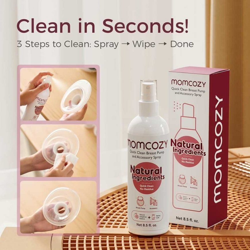 MOMCOZY PORTABLE BREASTFEEDING SPRAY CLEANER – 3