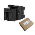 Solarix MULTIPACK 24 pcs - quick cut keystone CAT6 UTP RJ45 black SXKJ-6-UTP-BK-NA