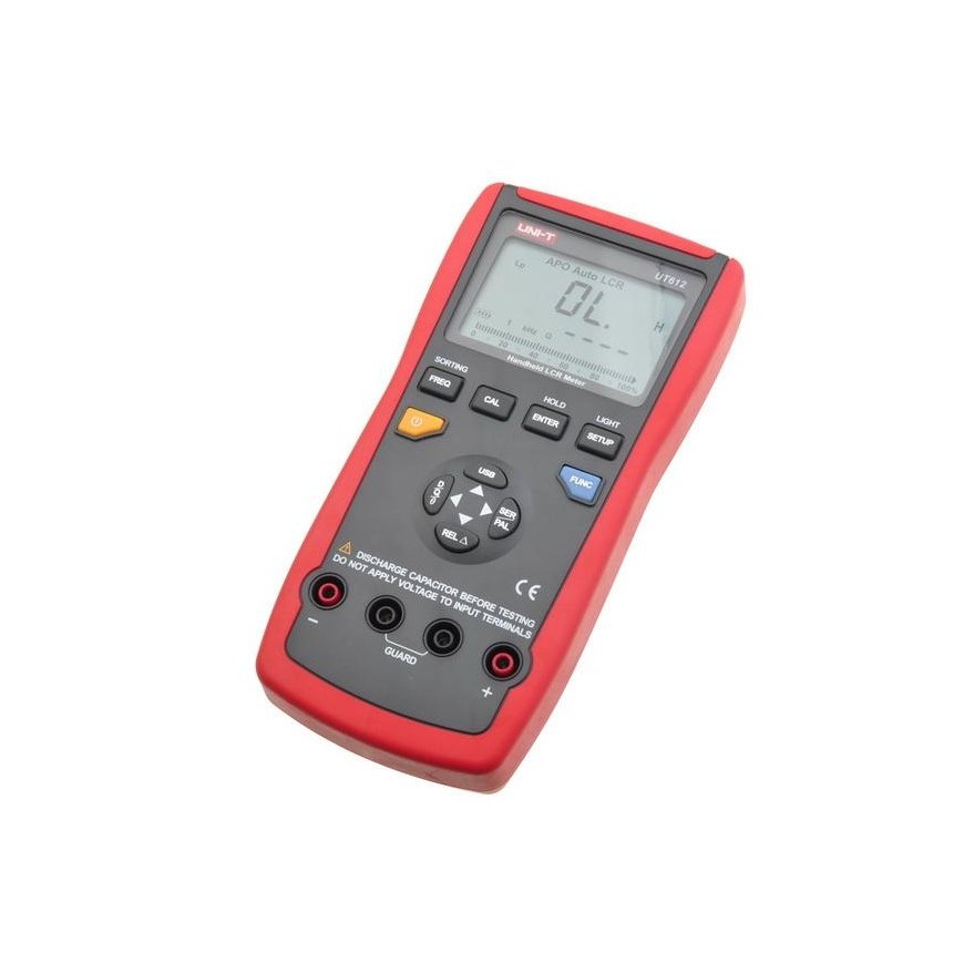 Multimeter UT612 LCR meter, with diode, transistor and DC circuit testing UNI-T