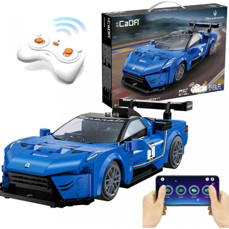 CaDA-rakennuspalikat Kauko-ohjattava urheiluauto Maserati GT2 320 Days RC C51089W