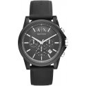Laikrodis Armani Juodas Tech Sport Chrono AX1326 Laikrodis Armani Juodas Tech Sport Chrono AX1326