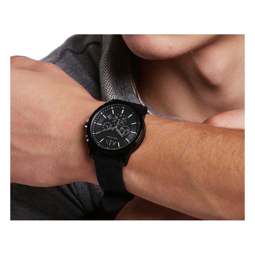 Laikrodis Armani Juodas Tech Sport Chrono AX1326 – 4