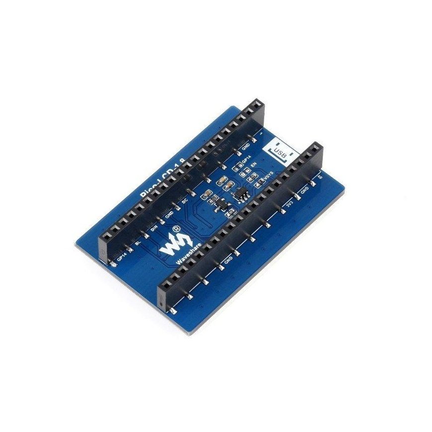 LCD TFT ekranas 1.8" 160x128px, SPI, 65K RGB, skirtas Raspberry Pi Pico, Waveshare 19579 – 4