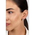 Brilio Silver Charming silver earrings with zircons and synthetic opal EA970W Brilio Silver Charming silver earrings with zircons and synthetic opal EA970W