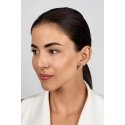 Brilio Silver Charming silver earrings with zircons and synthetic opal EA970W Brilio Silver Charming silver earrings with zircons and synthetic opal EA970W
