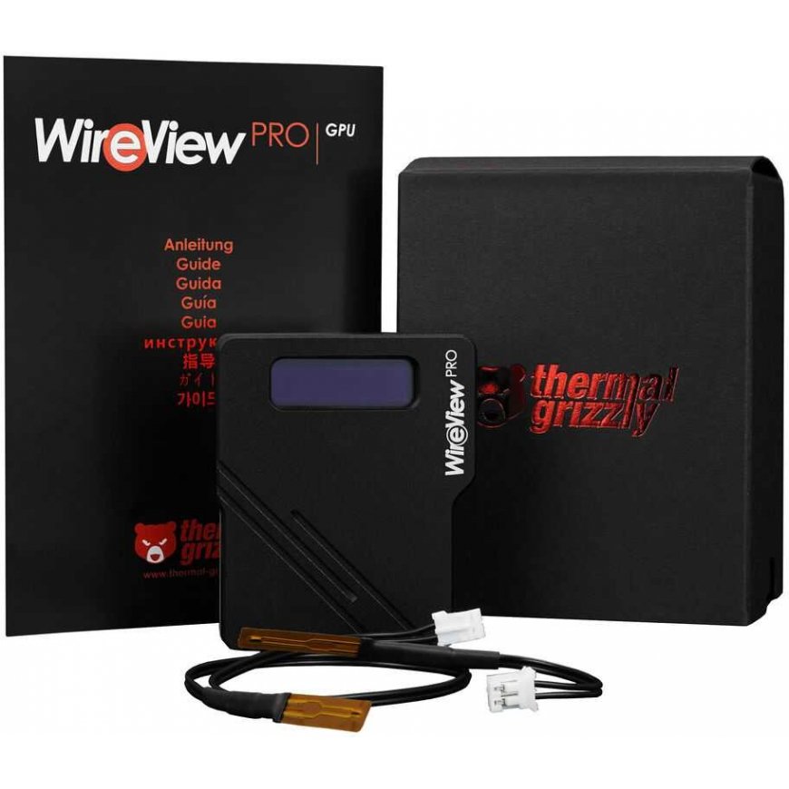 Thermal Grizzly WireView 90 Pro -näytönohjain, 1x12VHPWR - käänteinen – 2