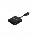 Transcend RDC3 kortelių skaitytuvas USB 3.2 Gen 1 (3.1 Gen 1) Type-C Juoda Transcend RDC3 kortelių skaitytuvas USB 3.2 Gen 1 (3.1 Gen 1) Type-C Juoda