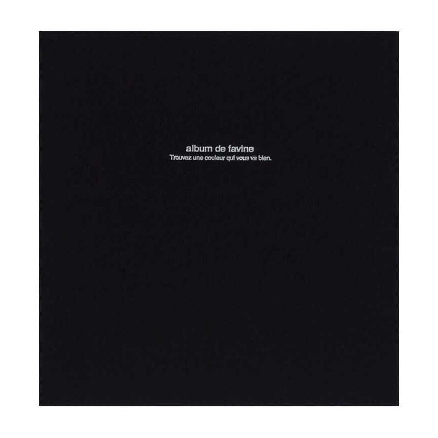 Photo album "album de favine", black H-LD-191-D