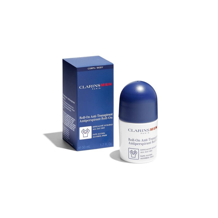 Clarins Men antiperspiranttideo roll-on, 50 ml – 2