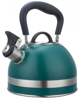Kettle King Hoff GAS STEEL KETTLE 1.8L SMALL INDUCTIVE KINGHOFF KH-1855 Green