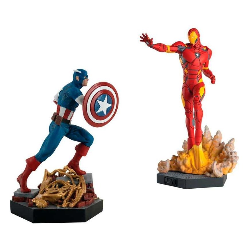 Eaglemoss-sankarikeräilijän hahmo Eaglemoss Marvel vastaan Kapteeni Amerikka 1:16 – 5