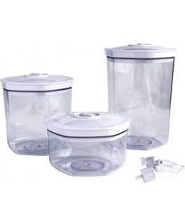 Maxxo VC1800 3-osainen tyhjiökuppisetti, 700/1400/2000 ml