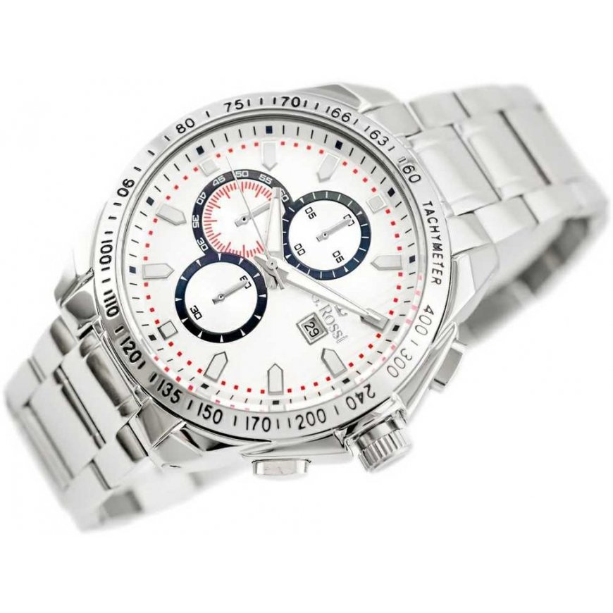MEN'S WATCH G. ROSSI - BLUES (zg094d) - White + box – 2