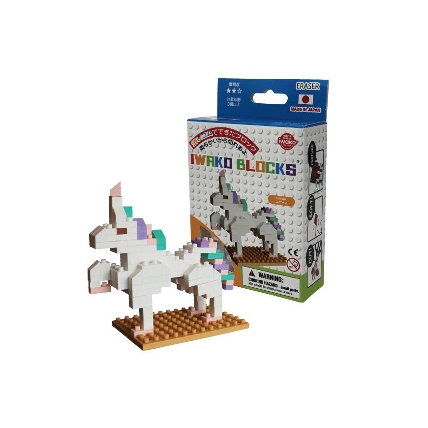 Iwako Unicorn Eraser-1