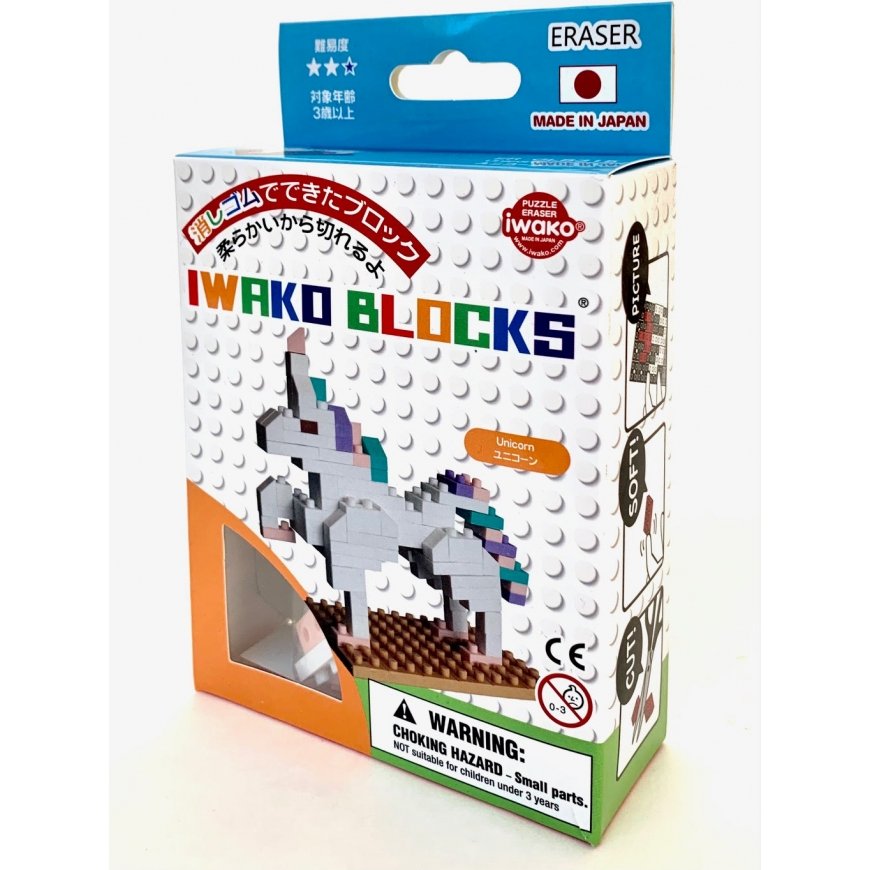 Iwako Unicorn Eraser-1 – 3