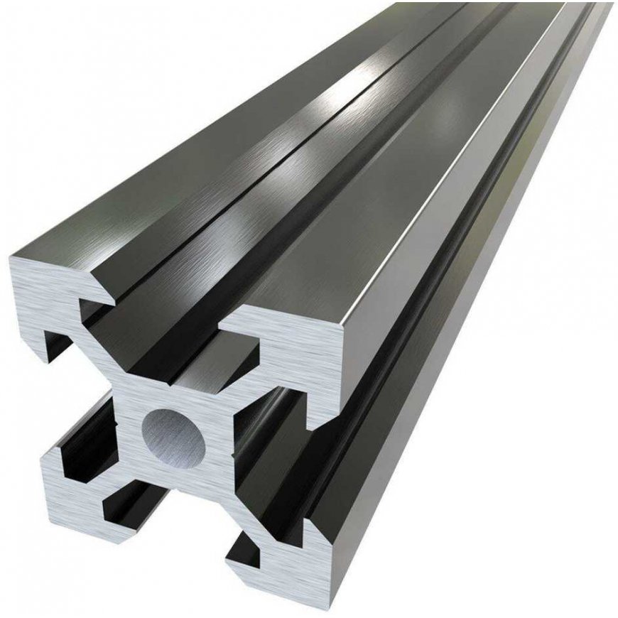 Drilled Openbuilds Aluminum Profile V-Slot 2020 anodized black 500mm