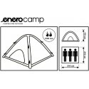 Enero Camp 3 PEOPLE HOLIDAY INFLATABLE TENT 210x210x110cm ENERO CAMP Enero Camp 3 PEOPLE HOLIDAY INFLATABLE TENT 210x210x110cm ENERO CAMP