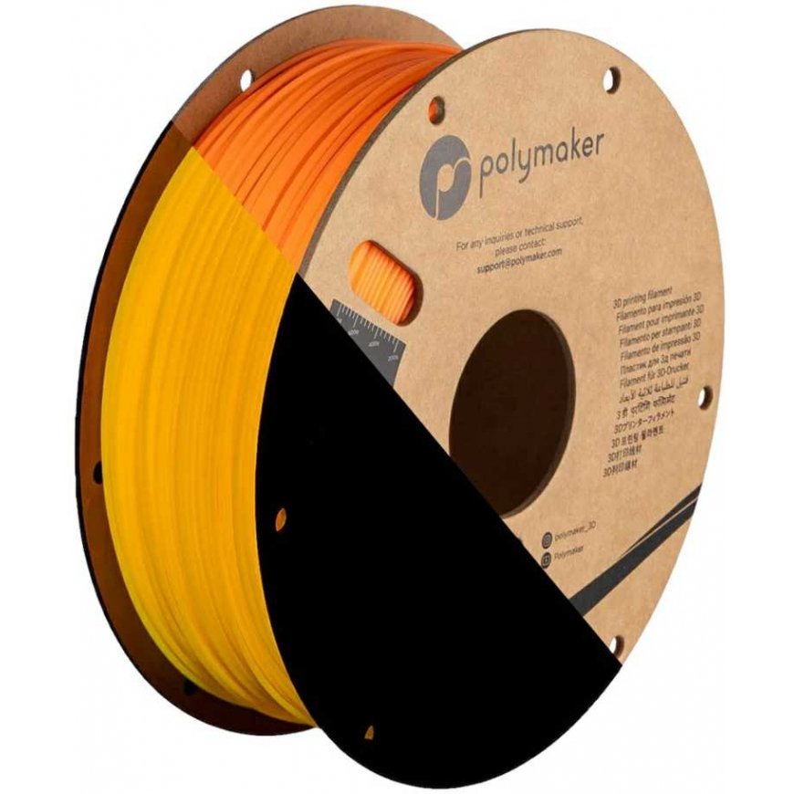 Polymaker Filamento Polimaker PolyLite Šviečiantis PLA 1.75mm 1kg - Oranžinė – 2