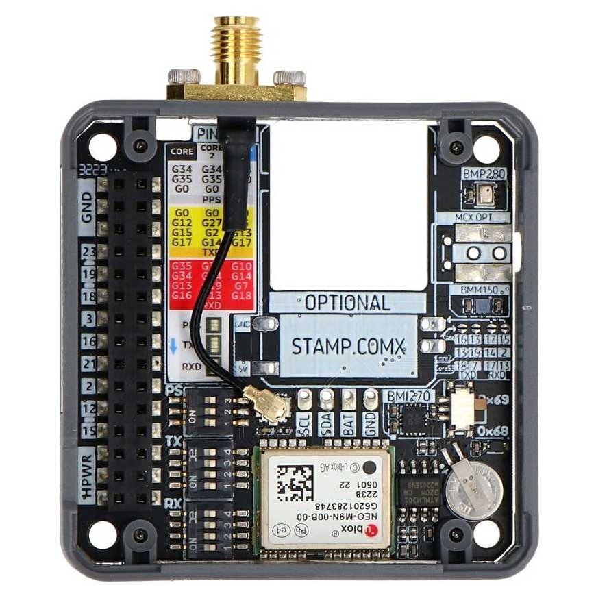 GNSS module with pressure sensor, IMU and magnetometer - NEO-M9N, BMP280, BMI270, BMM150 - M5Stack Core - M5Stack M135 – 3