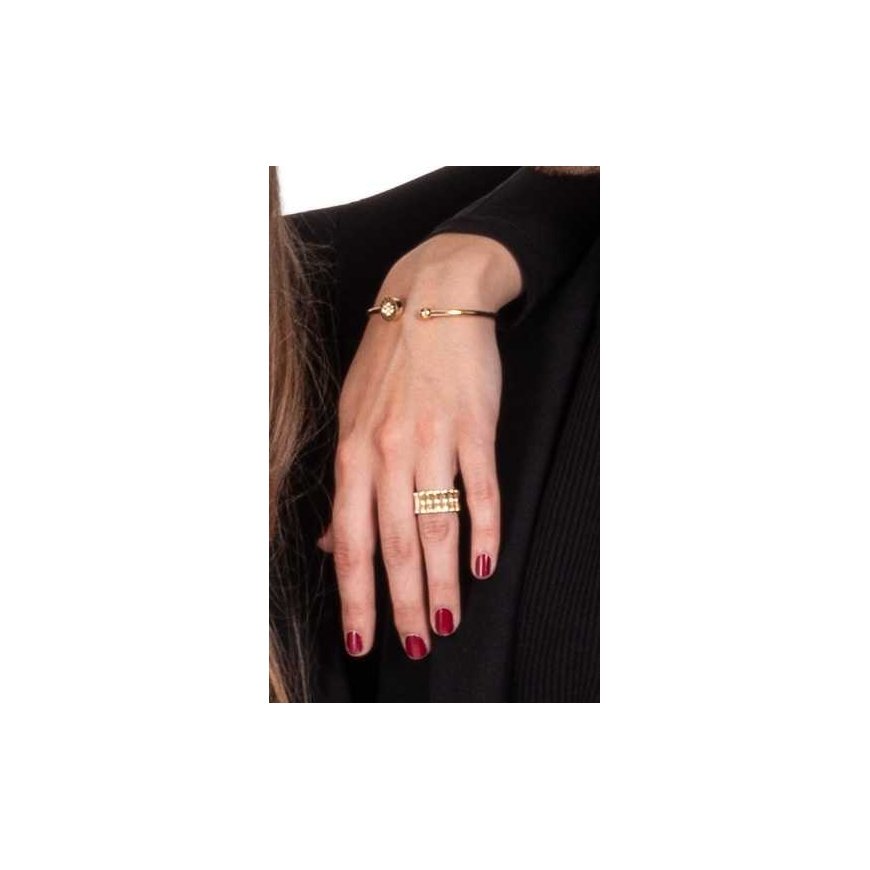 Tommy Hilfiger Pevný ocelový náramek s krystaly 2780570 – 2