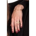 Tommy Hilfiger Pevný ocelový náramek s krystaly 2780570 Tommy Hilfiger Pevný ocelový náramek s krystaly 2780570